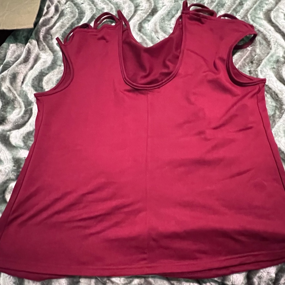 Red/ maroon Blouse
